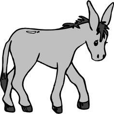 Cartoon Mule 