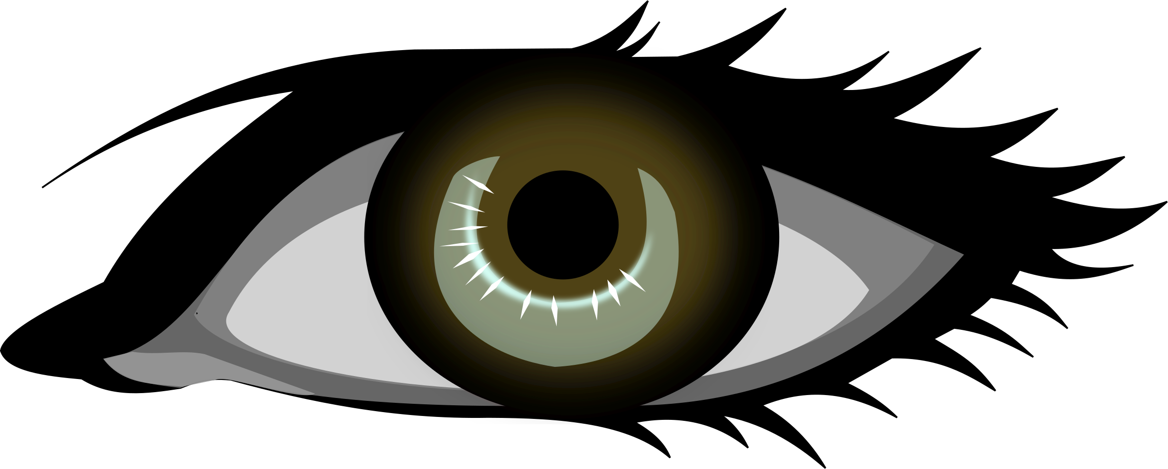 Human Eye Clip Art Clipart Brown Eye 