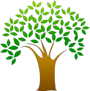 Arbor tree clipart vector 