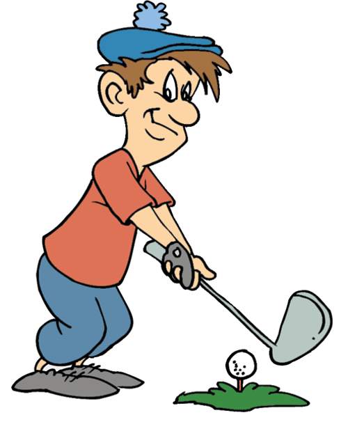 Patriotic Golf Cliparts