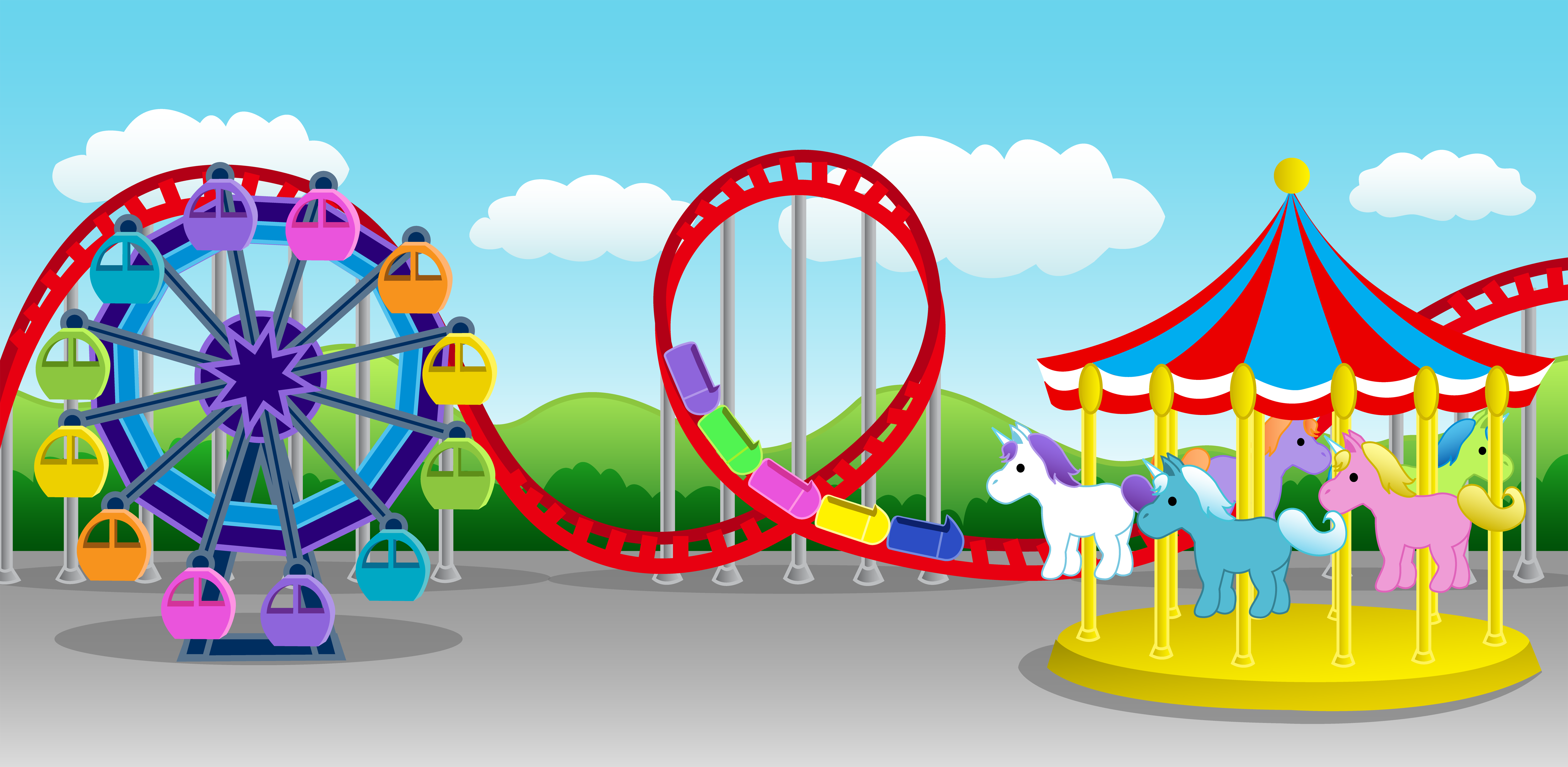 Cute Carnival Cliparts