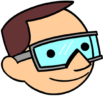 safety glasses clipart