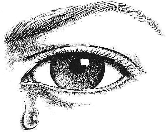 Crying Eyes Clipart 