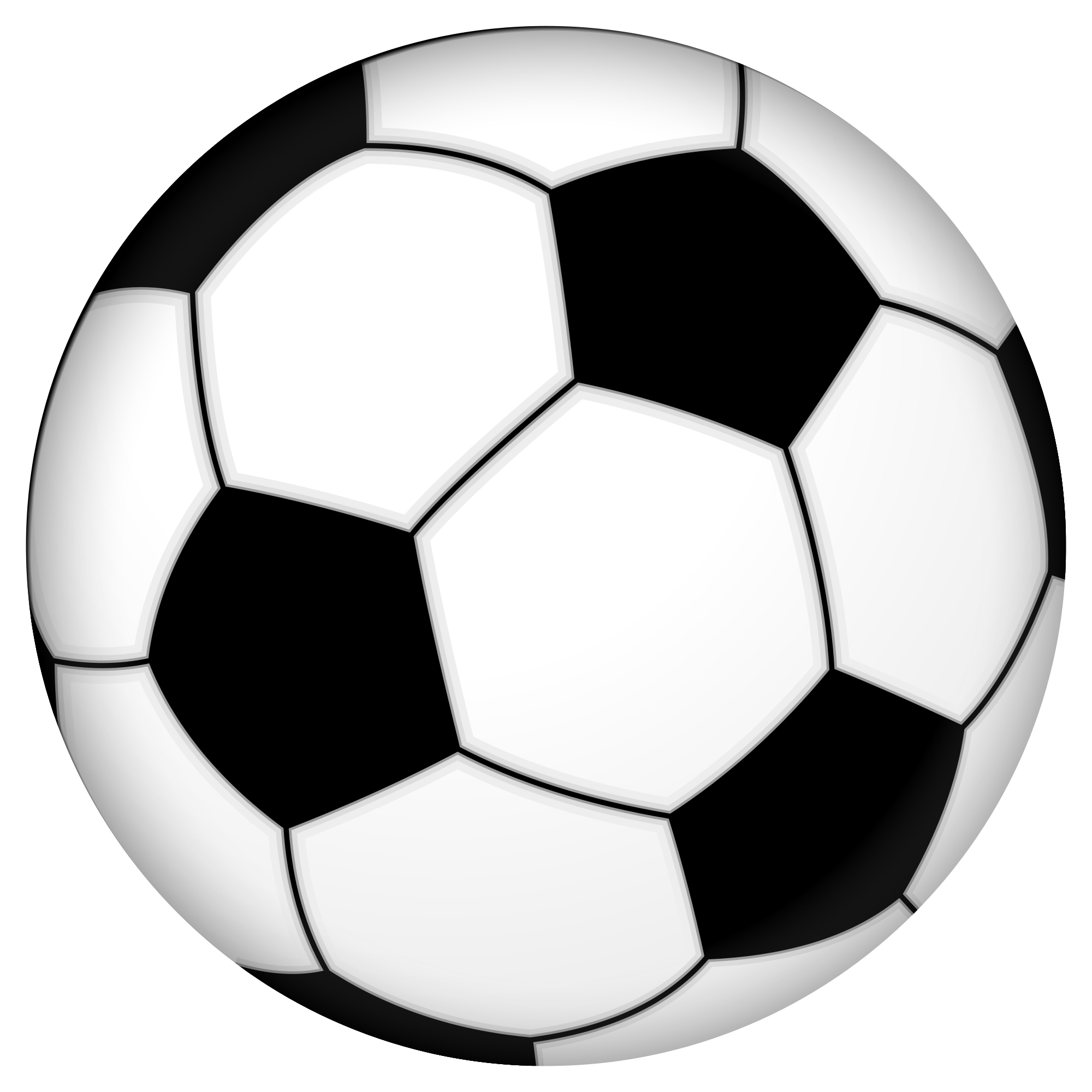 Free soccer ball clip art image 