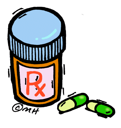 Prescription drugs clipart 
