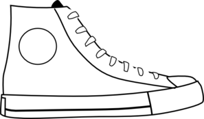 converse shoe clipart