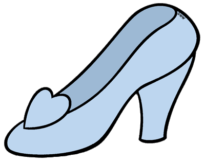 glass slipper cinderella cartoon - Clip Art Library