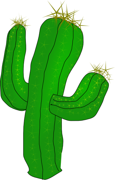 Cartoon Cactus Clipart 