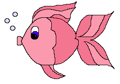 pink fish clip art