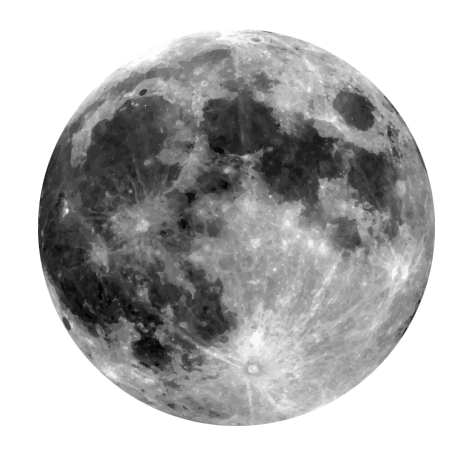 Full moon Clip art - Moon PNG png download - 500*500 - Free Transparent ...