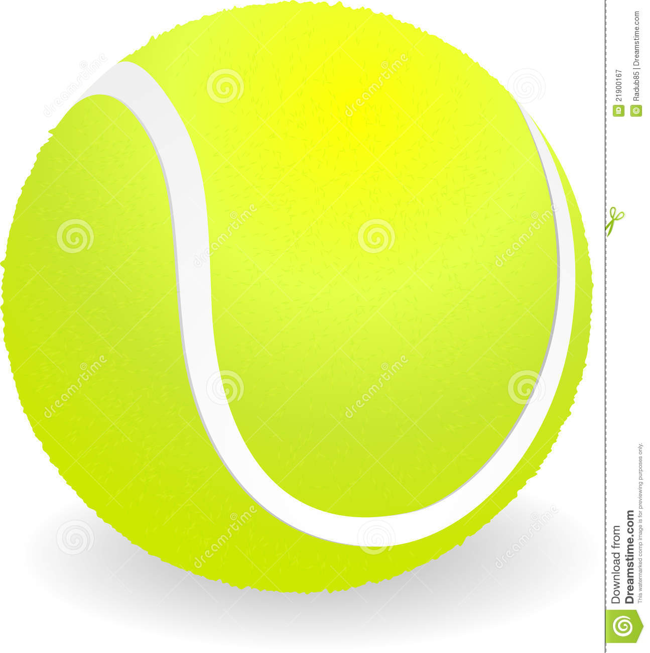 Free tennis ball clipart 