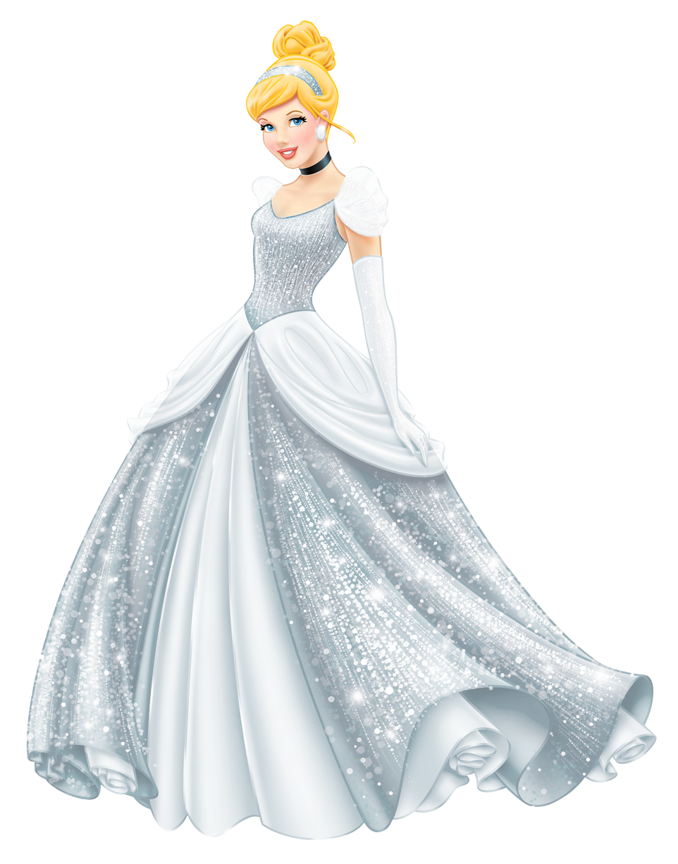 Transparent Beautiful Princess Cinderella PNG Image 