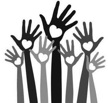 hands helping others clip art