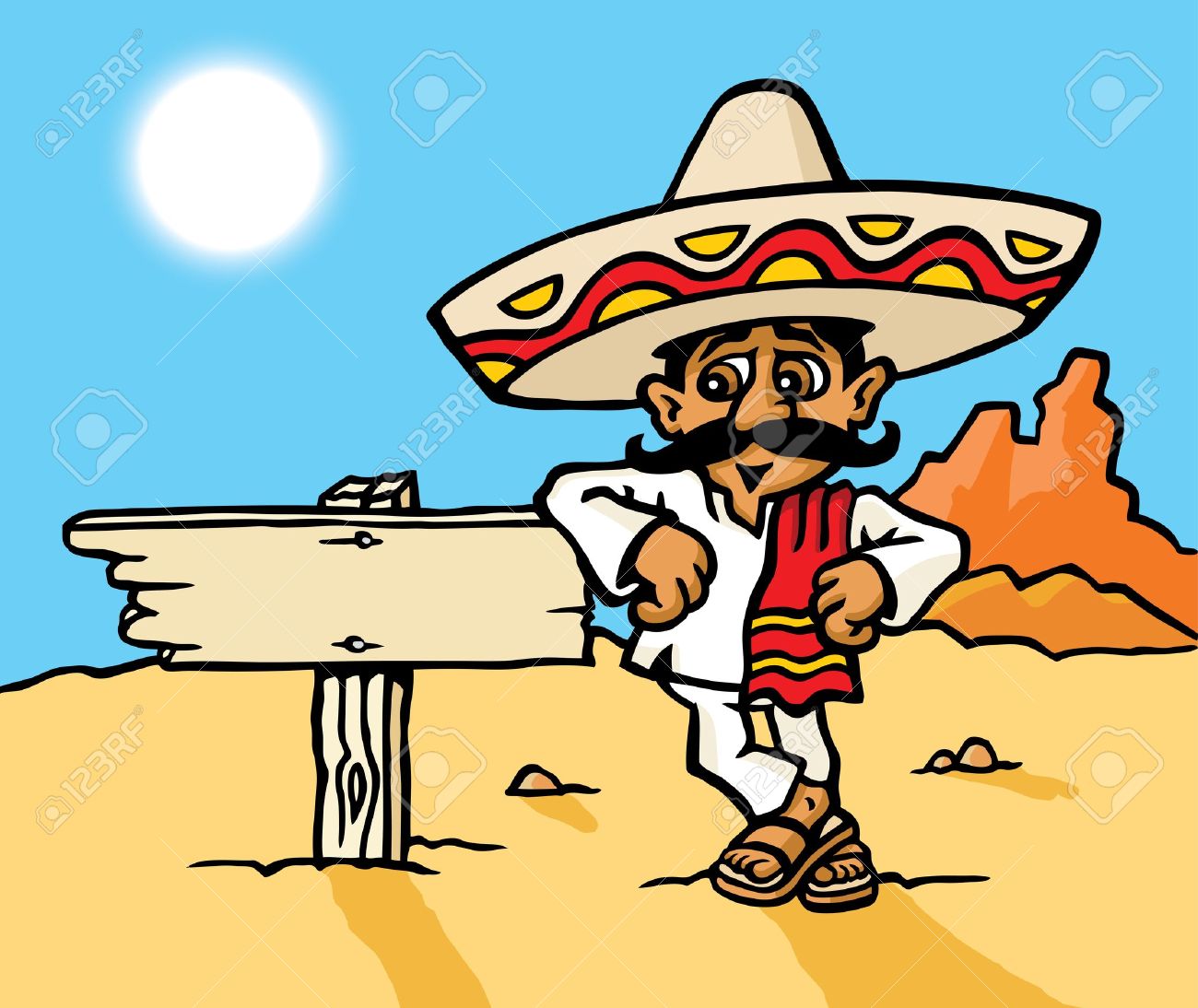 Top 129+ Mexican with sombrero cartoon - Tariquerahman.net