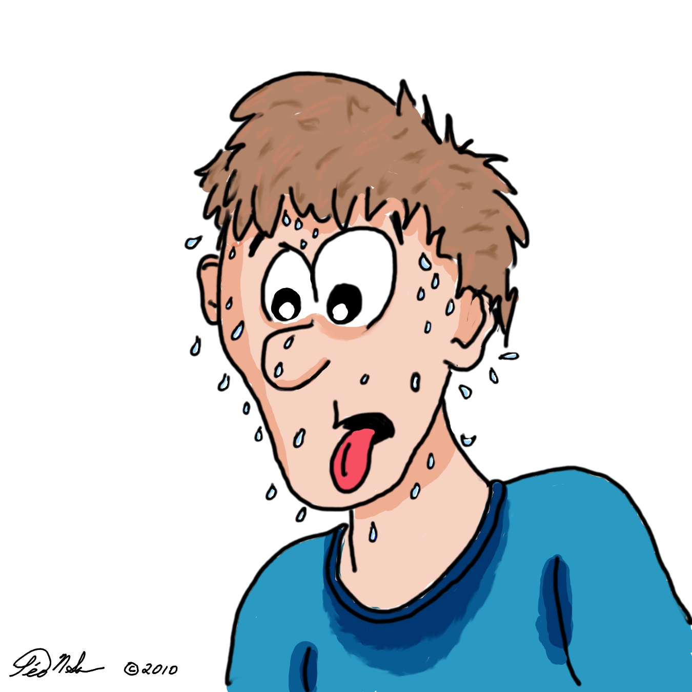 Sweaty People Clipart Png