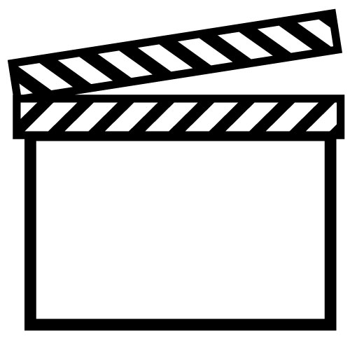 Movie Marquee Clipart Black And White 