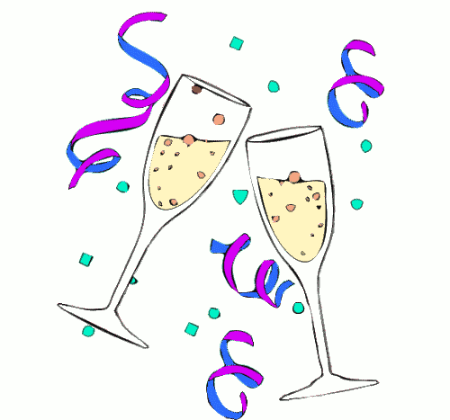 January Anniversary Cliparts
