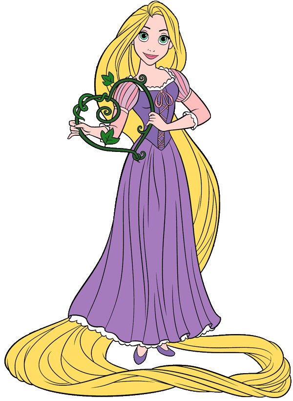 Disney princess rapunzel clipart 