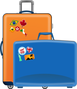 Plane Luggage Cliparts