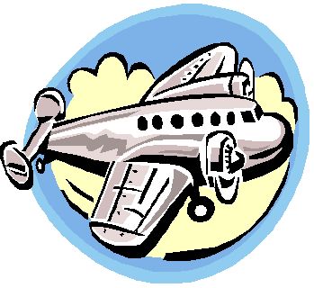 Plane Luggage Cliparts