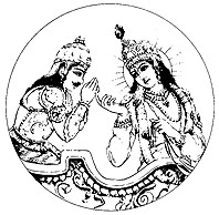 Sketch Lord Krishna Image  Photo Free Trial  Bigstock