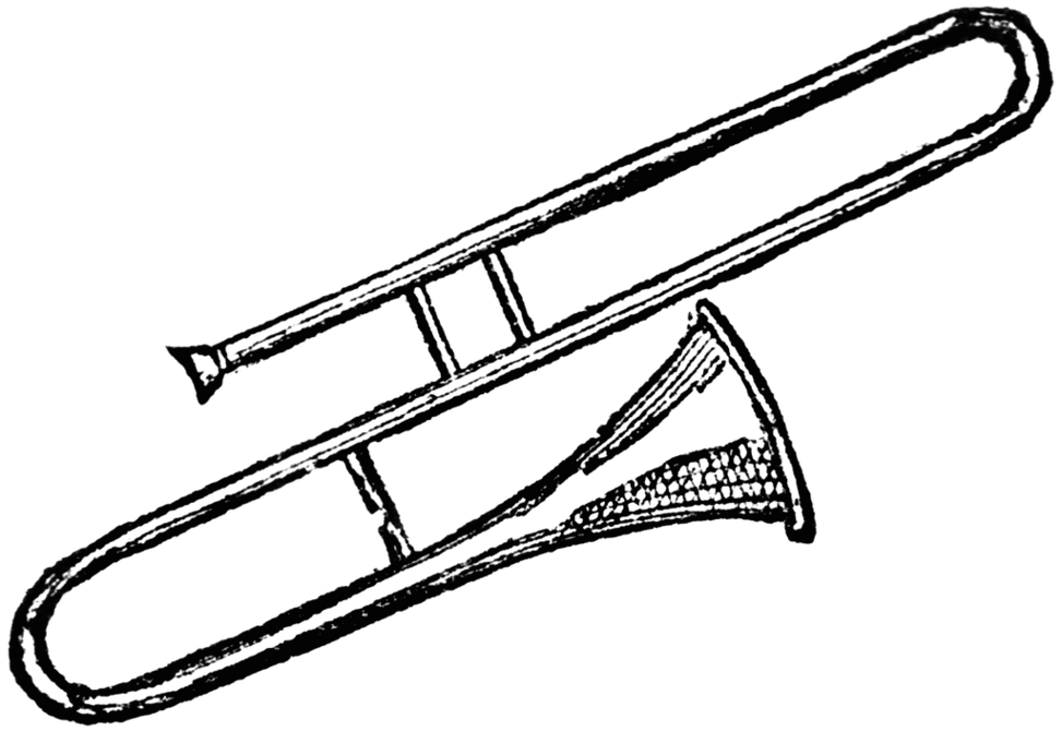 Trombone Clipart Clipart 