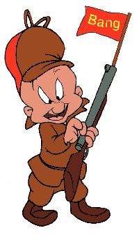 Elmer Fudd: Oh how I&missed you! 