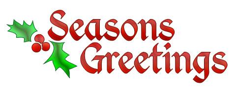 Celebrate the Seasons with Seasons Clipart Word Art