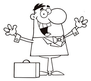 Businessman Clipart Image 
