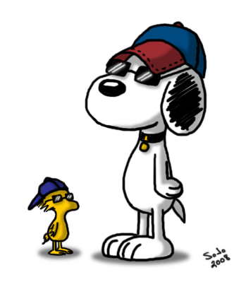 Snoopy Summer Cliparts