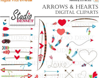 75% OFF Wedding Clipart Chalkboard Valentine by StudioDesset 