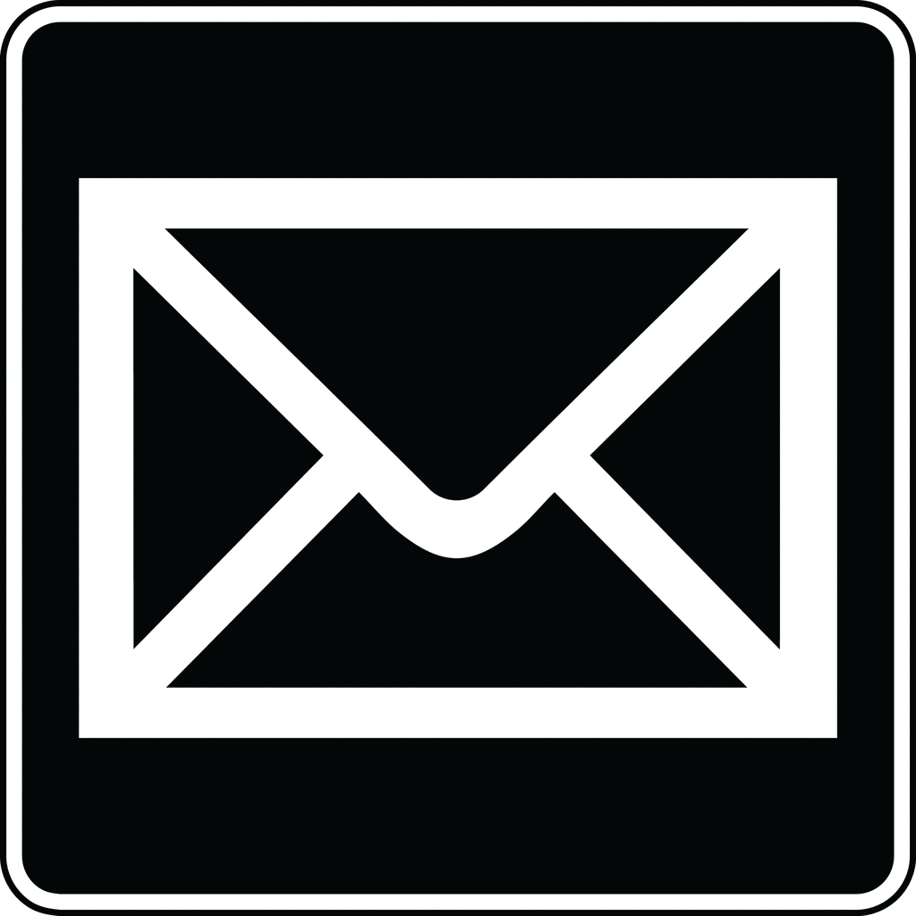 Email Clipart Black And White 