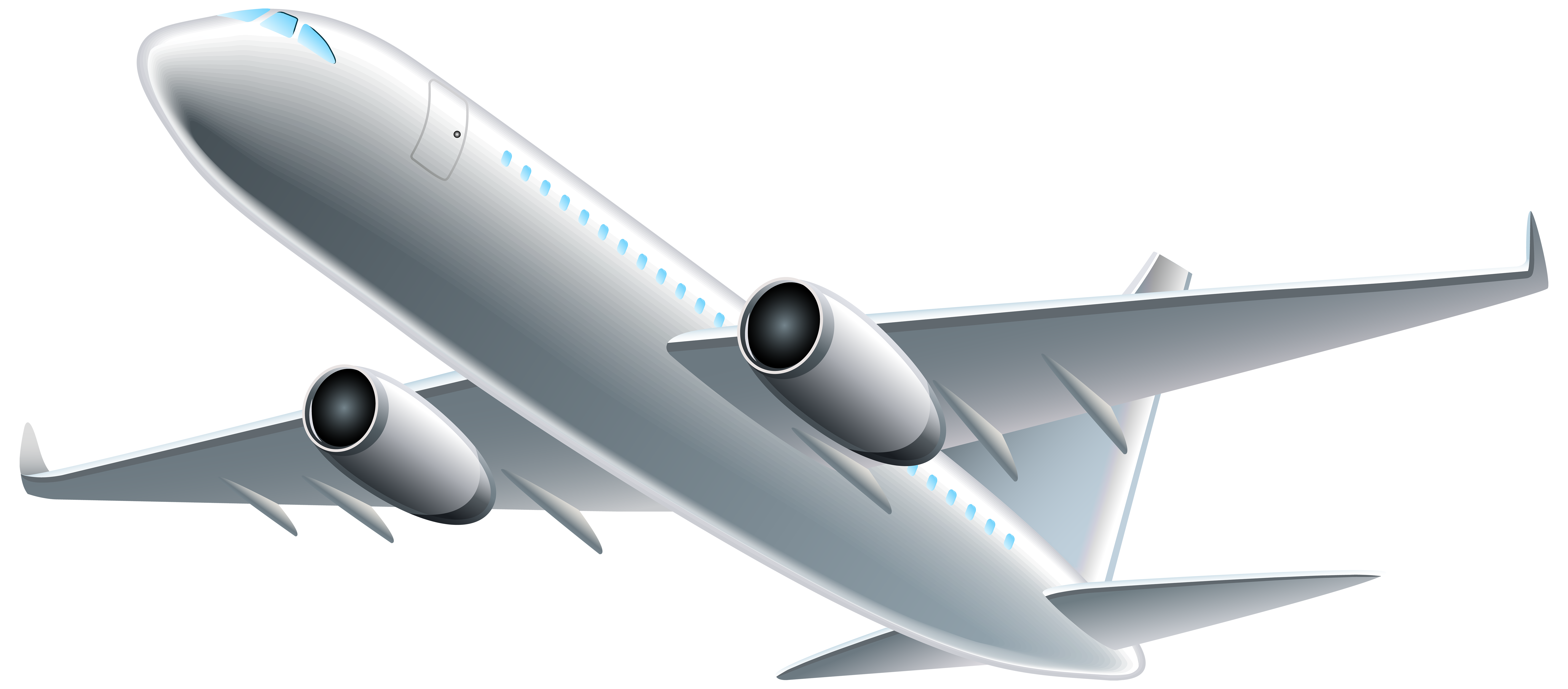 Plane Transparent PNG Clip Art 