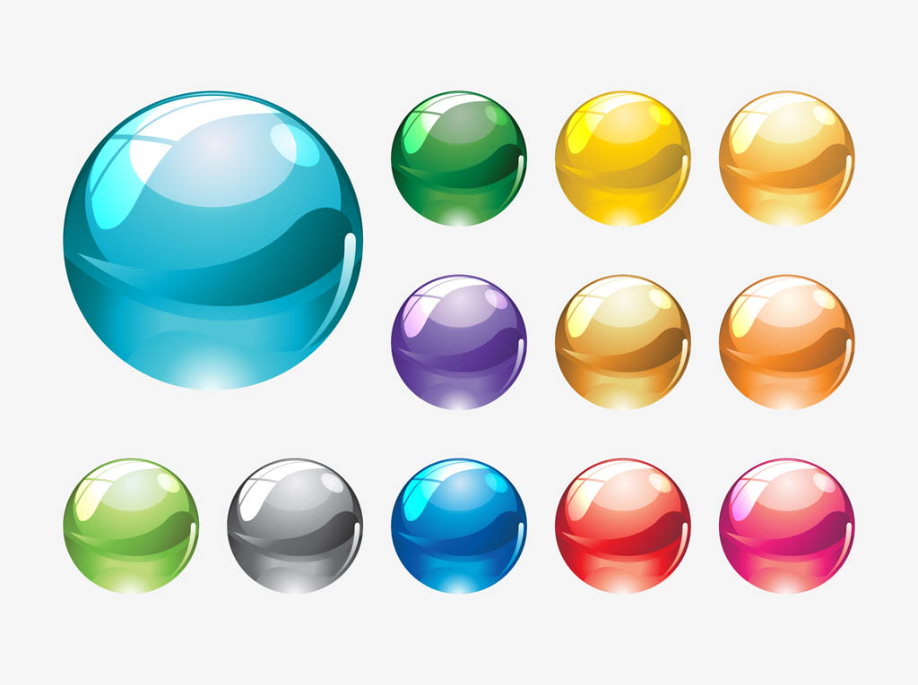 Marbles Clipart 