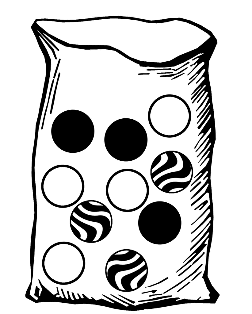 Marble clipart black and white 