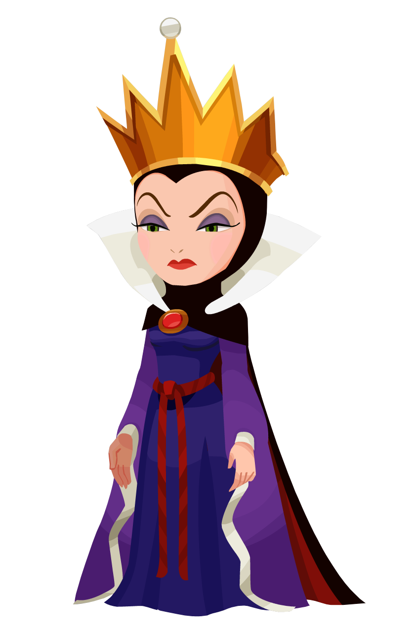 Evil queen clipart 