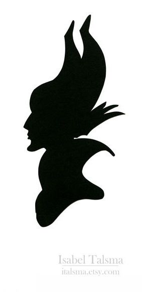 Snow white evil queen clipart silhouette 