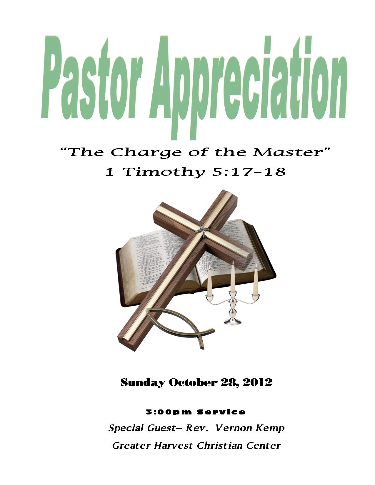 pastor anniversary clip art