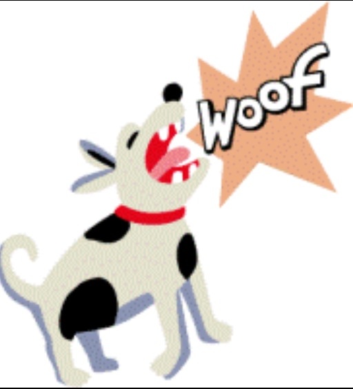 Cartoon Dog Barking - Barking Dog Cartoon Cute Clip Gograph Vector ...