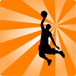 Silhouette Basketball Cliparts