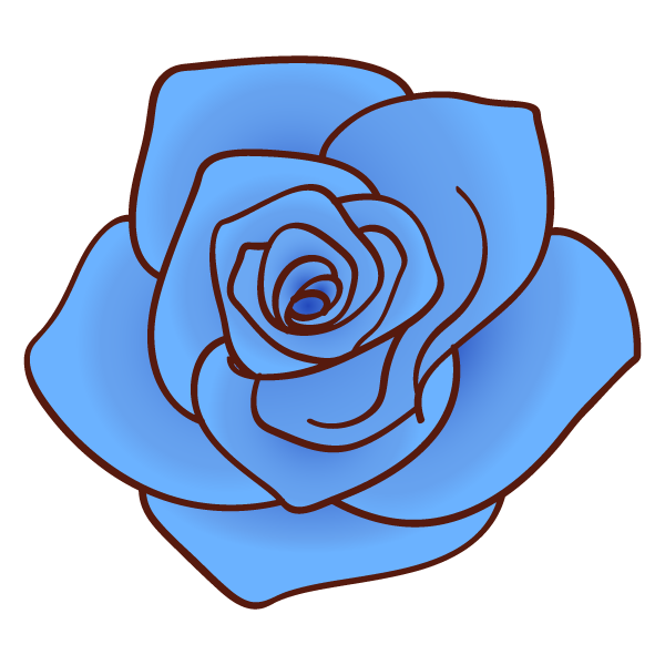 Blue Rose Flower Clip Art Blue Rose Transparent Png Clip Art Png Images