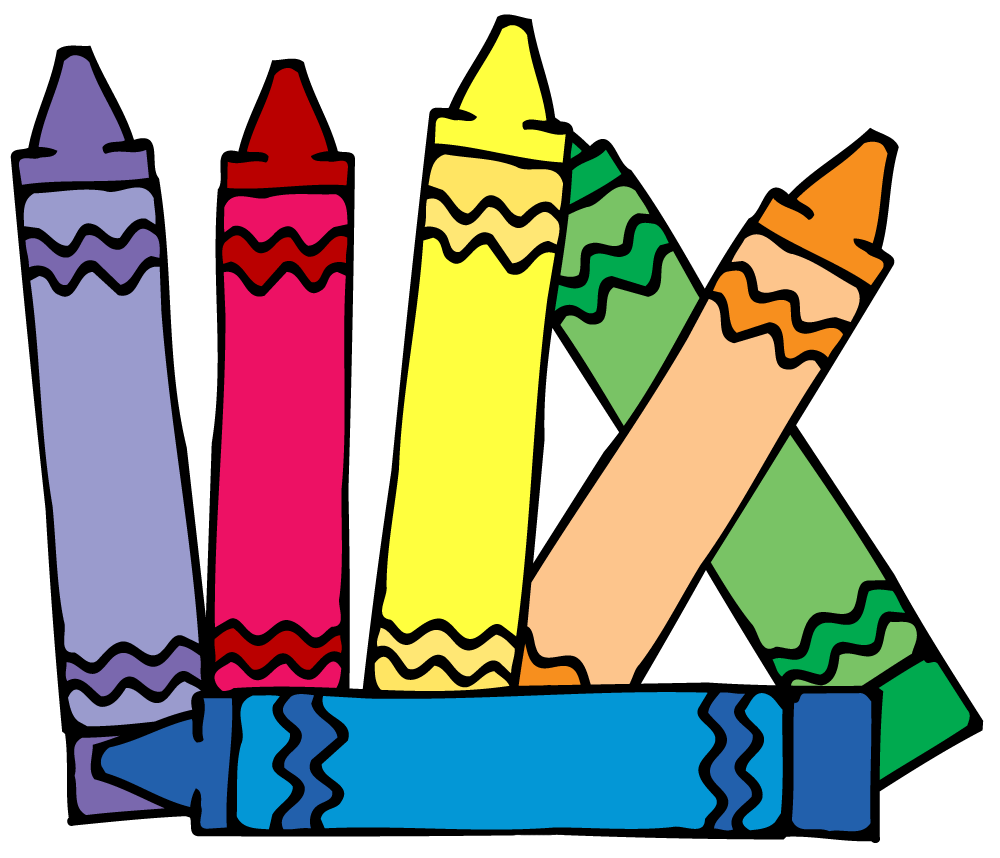 Pencil Crayons Clipart 