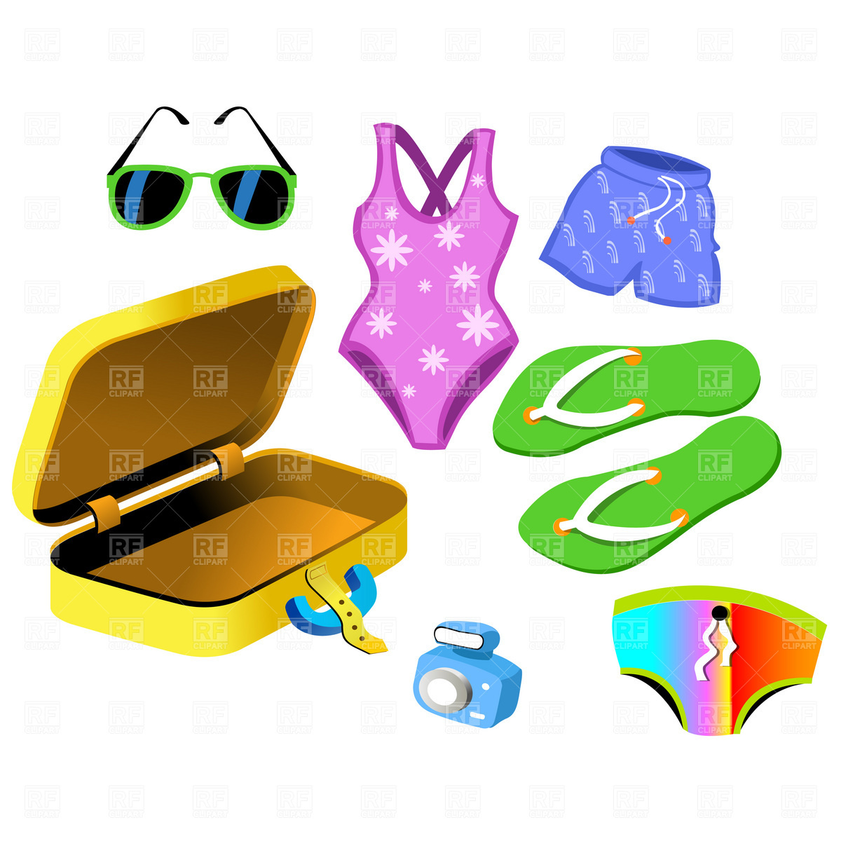 Swimsuit Cartoon Images ~ Free Bathing Suits Cliparts, Download Free ...