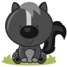 Baby Skunk Clipart 