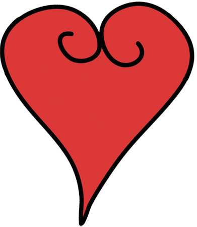 Free heart clipart transparent background 