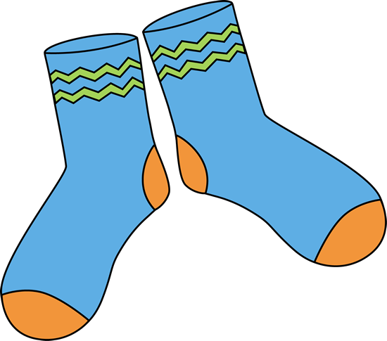 blue baby socks clipart - Clip Art Library
