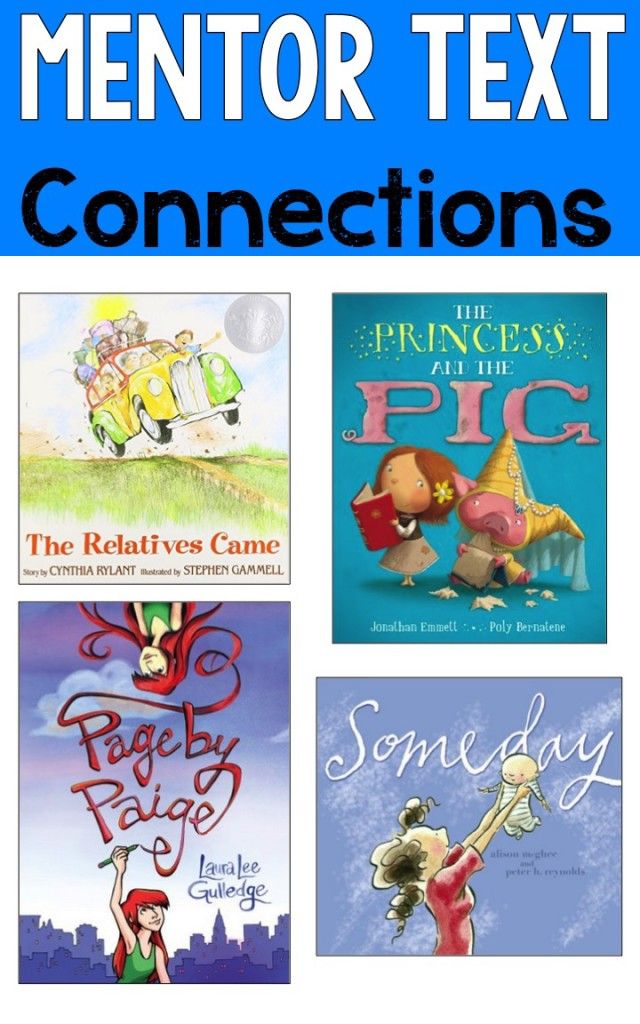 making connections mentor texts - Clip Art Library