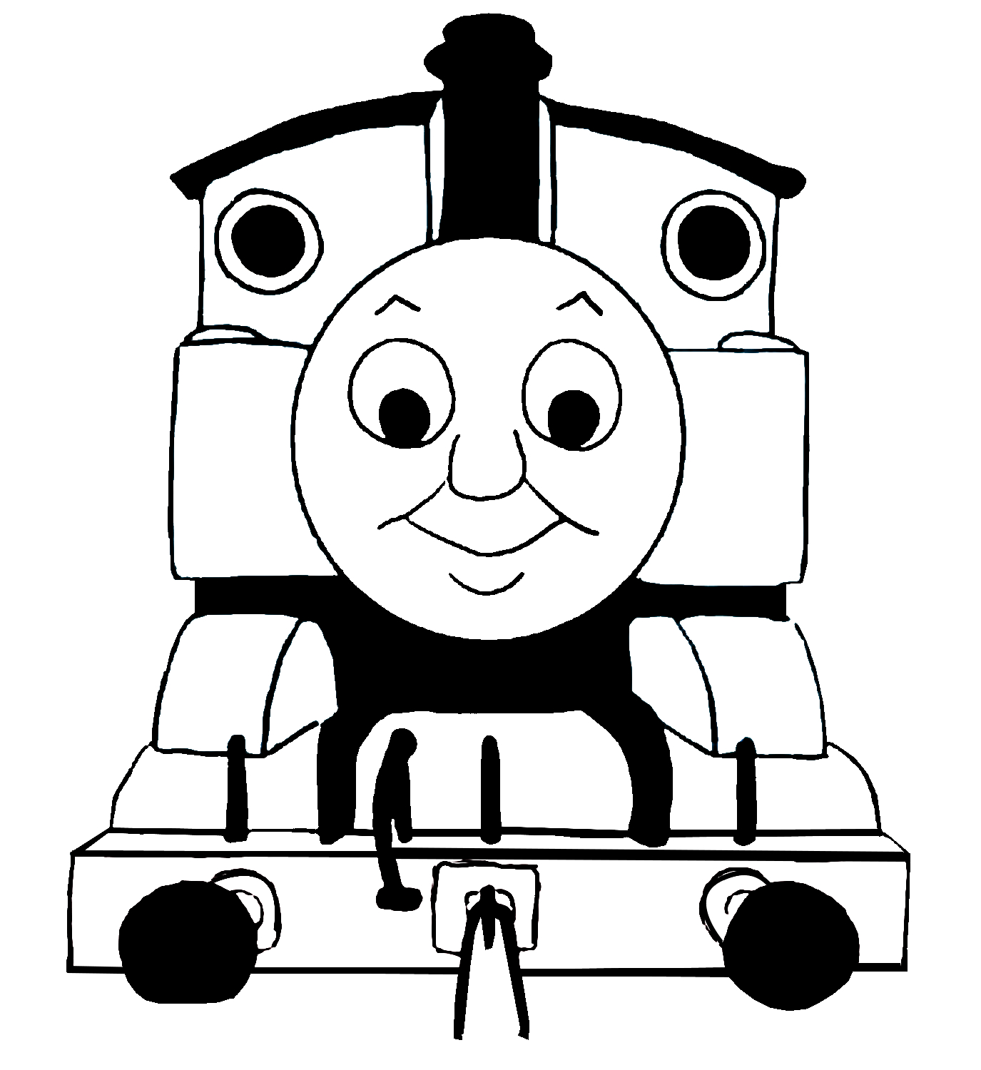 Thomas the train clipart for free 