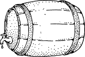 Wine Barrel Cliparts