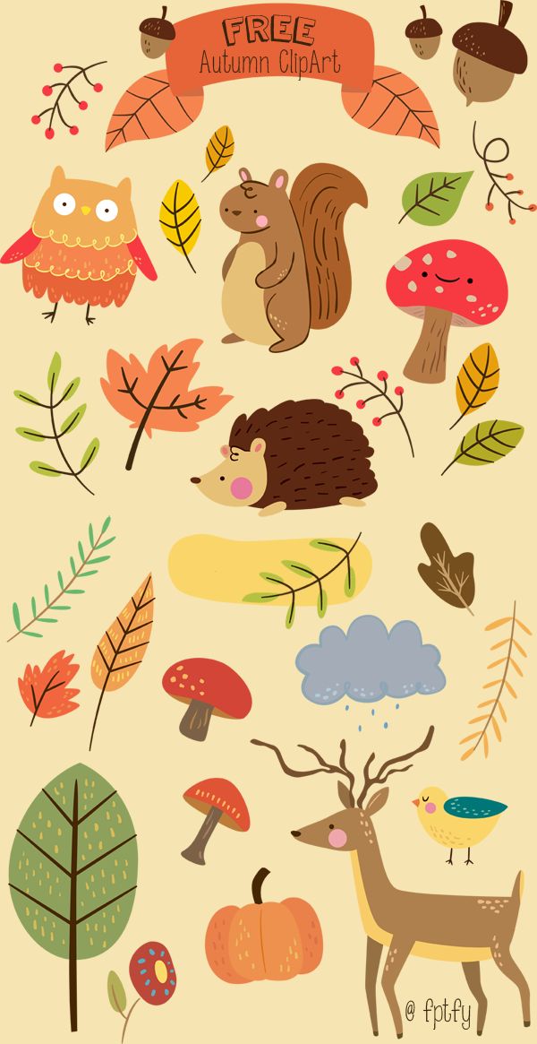 Autumn Church Cliparts